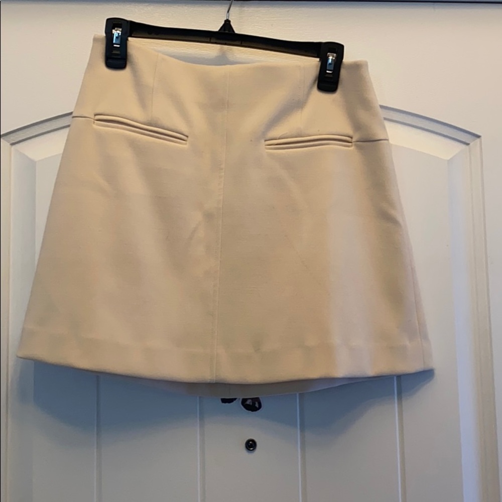 Cream colored skirt